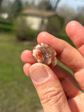 Heart Lake Superior Agate carving.Hurricane!!