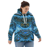 Night Owl All Over Design 2 Unisex Hoodie