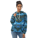 Night Owl All Over Design 2 Unisex Hoodie