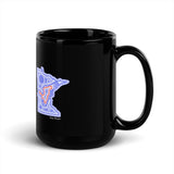 Eagle MN Black Glossy Mug