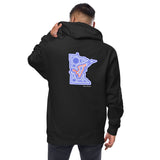 Eagle MN Unisex fleece zip up hoodie