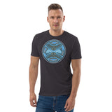 Night Owl Lake Superior Design Unisex organic cotton t-shirt