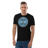 Night Owl Lake Superior Design Unisex organic cotton t-shirt