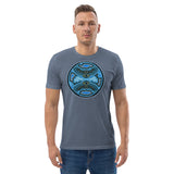 Night Owl Lake Superior Design Unisex organic cotton t-shirt