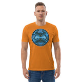 Night Owl Lake Superior Design Unisex organic cotton t-shirt