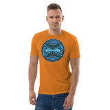 Night Owl Lake Superior Design Unisex organic cotton t-shirt