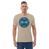 Night Owl Lake Superior Design Unisex organic cotton t-shirt