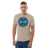 Night Owl Lake Superior Design Unisex organic cotton t-shirt