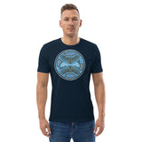 Night Owl Lake Superior Design Unisex organic cotton t-shirt