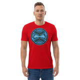 Night Owl Lake Superior Design Unisex organic cotton t-shirt