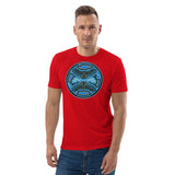 Night Owl Lake Superior Design Unisex organic cotton t-shirt