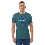 Night Owl Lake Superior Design Unisex organic cotton t-shirt