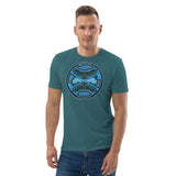 Night Owl Lake Superior Design Unisex organic cotton t-shirt