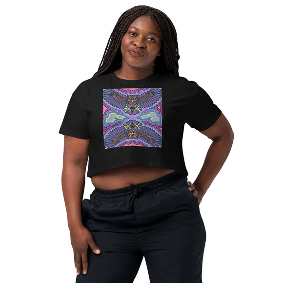 Night Owl Women’s crop top