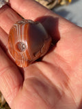 Skull Lake Superior Agate Carving