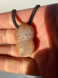 Lake Superior Agate Toe Pendant