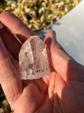 Crystal Sail Boat Carving