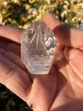 Crystal Sail Boat Carving