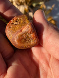 Butterfly Carving Lake Superior Agate