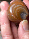 Paint Lake Superior Agate with Mini Eyes!!