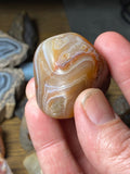 Flame Agate!! Floater Lake Superior Agate Tumbled Beauty!! 3 oz.