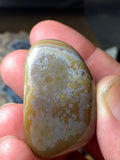 Sunbleached Tumbled Beauty! Lake Superior Agate