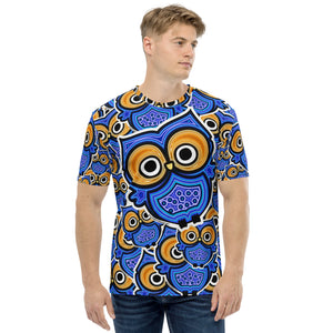 Morel Forest Agate Design Men's t-shirt