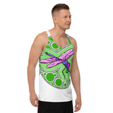 Dragonfly agate Unisex Tank Top