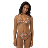 Heart Agate Swim Suit Recycled high-waisted bikini