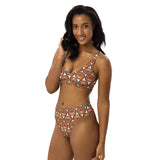 Heart Agate Swim Suit Recycled high-waisted bikini