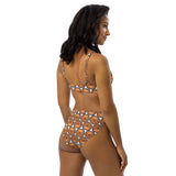 Heart Agate Swim Suit Recycled high-waisted bikini