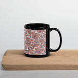 MN All-Over Black Glossy Mug