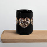 Eagle Gravy Heart Black Glossy Mug