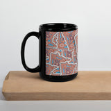 MN All-Over Black Glossy Mug