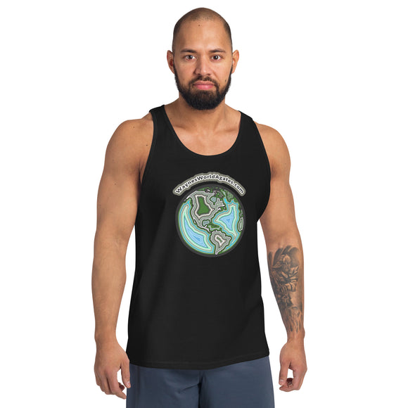 Wayne's World Agates Globe Unisex Tank Top