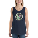 Hummingbird Agate Design Unisex Tank Top