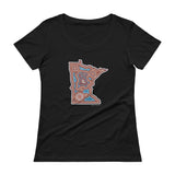 Ladies' Minnesota Scoopneck T-Shirt