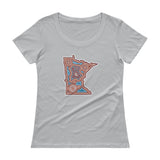 Ladies' Minnesota Scoopneck T-Shirt