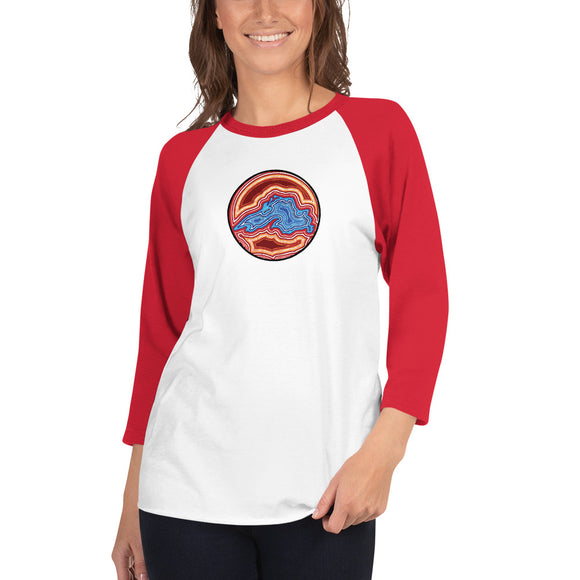 Ladies Lake Superior 3/4 Raglan Shirt