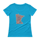 Ladies' Minnesota Scoopneck T-Shirt