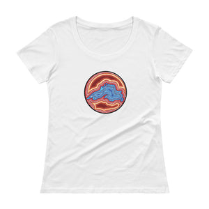 Ladies' Lake Superior Scoopneck T-Shirt