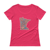 Ladies' Minnesota Scoopneck T-Shirt