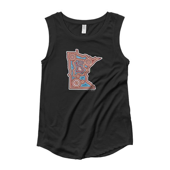 Ladies’ Minnesota Cap Sleeve T-Shirt