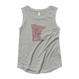 Ladies’ Minnesota Cap Sleeve T-Shirt