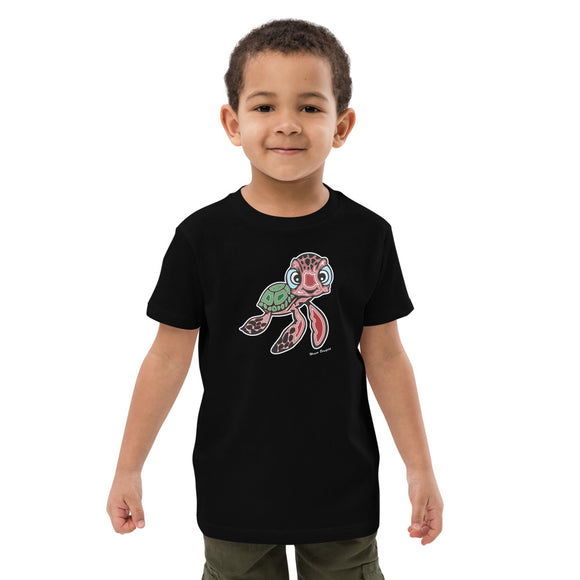 Turtle Agate Design Kids T-Shirt