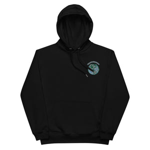 Blue Dream Owl and Wayne's World Agates Premium eco hoodie