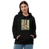 Morel Forest Agate Design Premium Eco hoodie un-sex