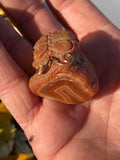 Butterfly Carving Lake Superior Agate