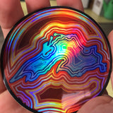 3" Holographic Lake Superior Agate Sticker