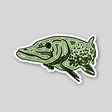 3 Pack SM Agate Fish Stickers